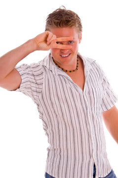 年輕有魅力的男人