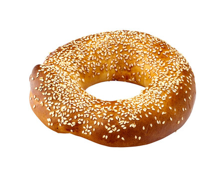 新鮮的Baked Bagel