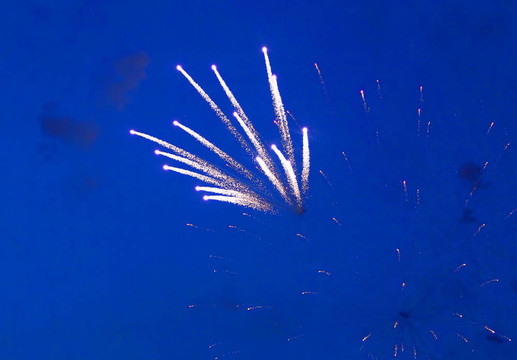 夜空中的煙花