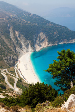 邁托斯海灘；Kefalonia
