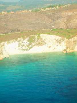 從飛機上看Kefalonia