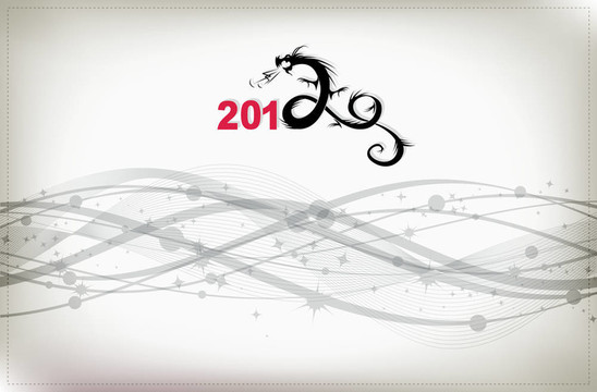 2012年龍；為您設(shè)計(jì)的慶典背景
