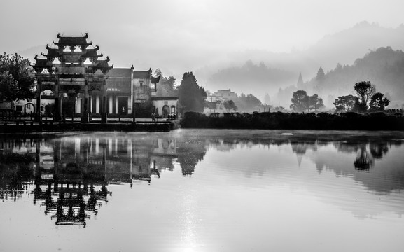 水墨江南