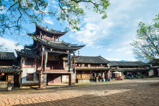 沙溪古鎮(zhèn) 古戲臺(tái)
