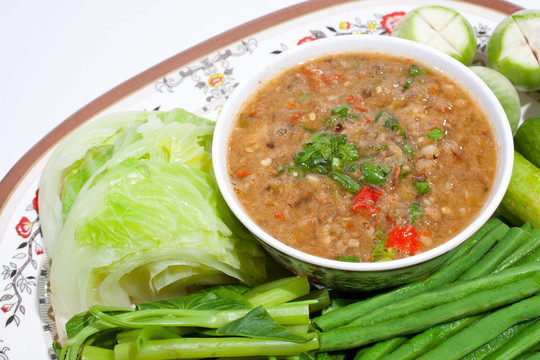 泰國(guó)菜。咖喱菜。
