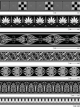 希臘的無縫裝飾