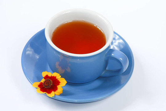 一杯有花的茶