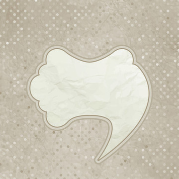 老式語音泡沫設(shè)計。EPS 8