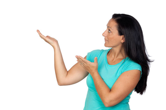 可愛的女人說明什么