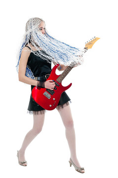 女吉他手