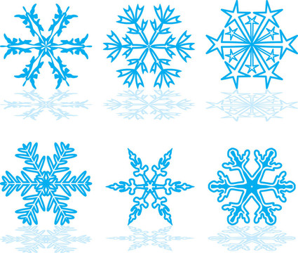 冬季雪花集