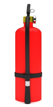 紅色滅火器