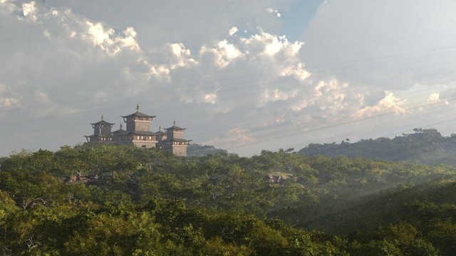 東方幻想城堡或神廟