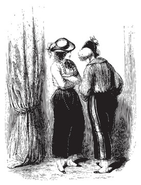 兩個(gè)女人的私人談話