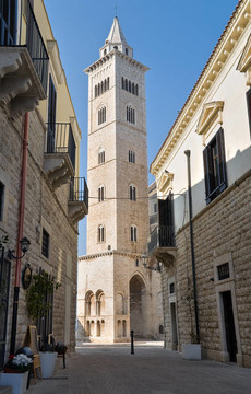 Trani的觀點(diǎn)。Apulia。