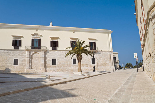 Trani的觀(guān)點(diǎn)。Apulia。