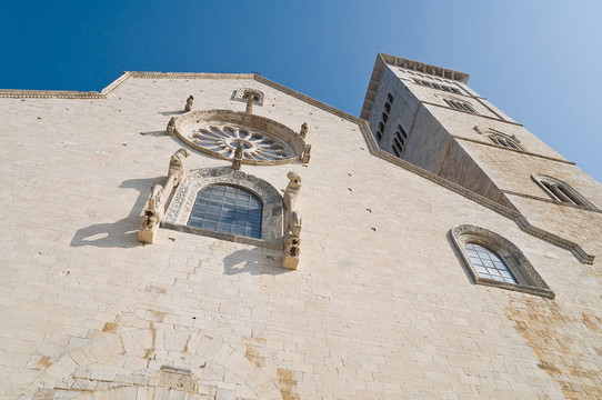 大教堂。Trani。Apulia。
