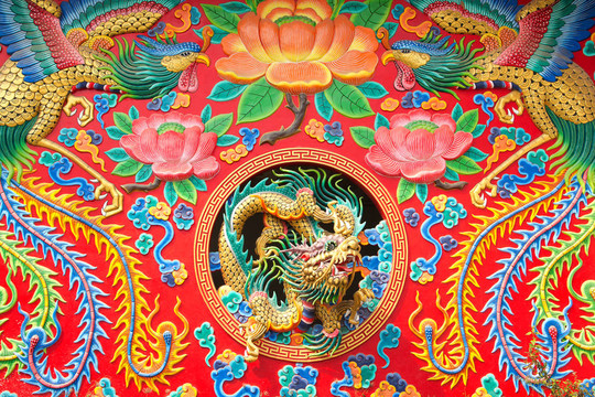 龍的雕像
