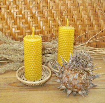 Beeswax的蠟燭