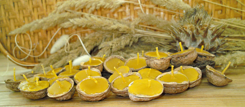 Beeswax的蠟燭