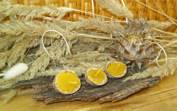 Beeswax的蠟燭