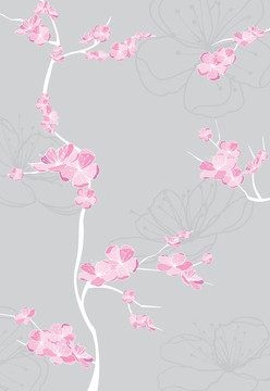 春天的花朵圖案