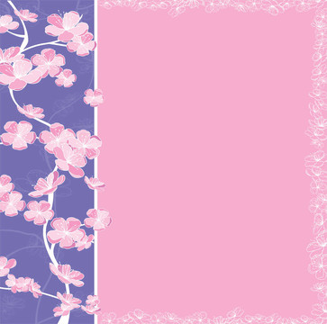春開花枝架