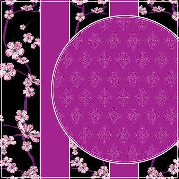 春開花枝架