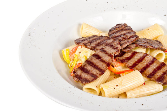 空心面與牛肉醬