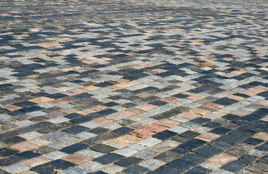 Cobblestone路面