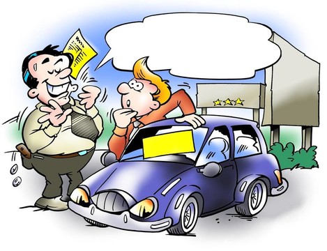 汽車銷售員說服客戶
