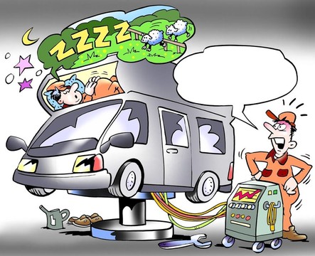 機(jī)械測(cè)試睡室一個(gè)露營(yíng)者