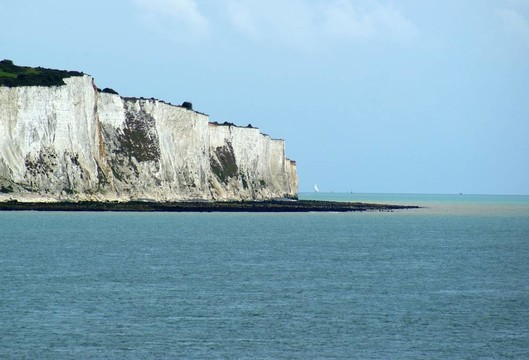 懸崖的海岸線