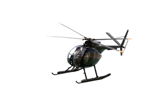 黑色軍用直升機(jī)