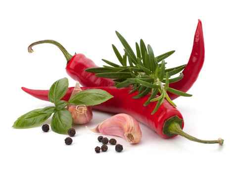 Chili pepper與香料藥草