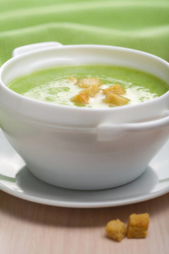 奶油素菜湯
