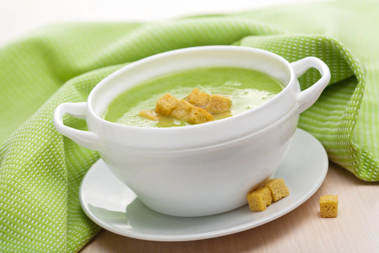 綠色素菜湯