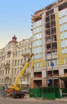 Kyiv烏克蘭建筑施工；