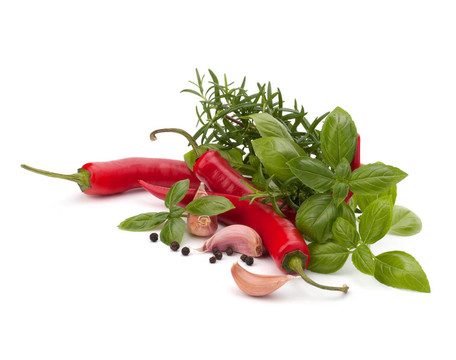 Chili pepper與香料藥草