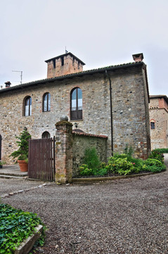 vigolzone城堡。Emilia Romagna。意大利.