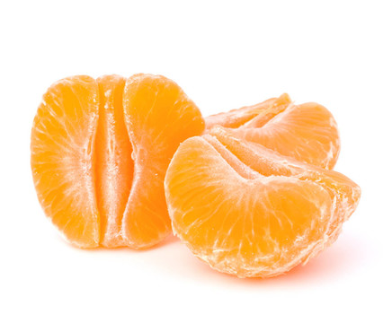 橙色的普通話或Tangerine夜店的水果