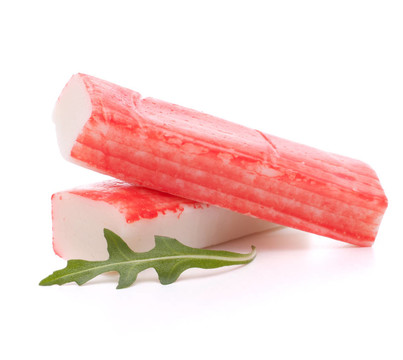 蟹棒組和芝麻葉