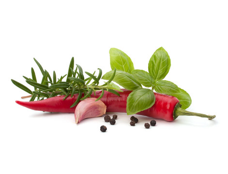 Chili pepper與香料藥草