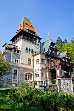Pelisor Castle。特蘭西瓦尼亞