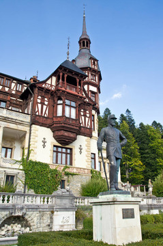 Peles Castle。錫納亞；羅馬尼亞。