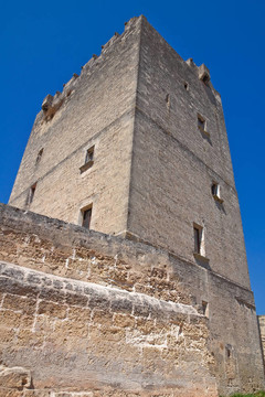 Episcopio Castle。格羅塔列。普利亞。意大利.
