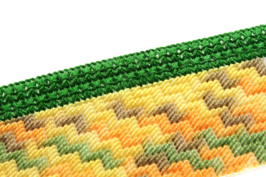 刺繡的紋理