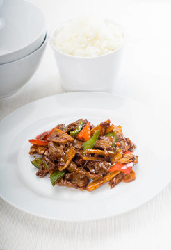 中國牛肉蔬菜