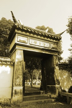 中式古典門樓