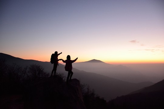 登山剪影